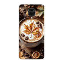 Чохол з унікальним дизайном 'Осінь з кавою' для Xiaomi Redmi Note 9 Pro Max – Пряна кава