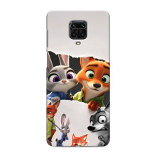 Силиконовый чехол с принтом Зоотрополіс для Xiaomi Redmi Note 9 Pro Max