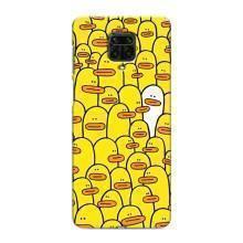 Силиконовый бампер с картинкой животных для Xiaomi Redmi Note 9 Pro Max (Особенный)