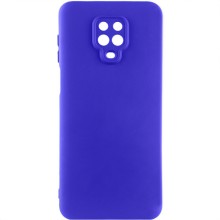 Чохол TPU GETMAN Liquid Silk Full Camera для Xiaomi Redmi Note 9s / Note 9 Pro / Note 9 Pro Max (Синій)