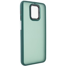 Чехол TPU+PC Lyon Frosted для Xiaomi Redmi Note 9s / Note 9 Pro / Note 9 Pro Max – Green