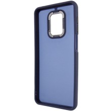 Чехол TPU+PC Lyon Frosted для Xiaomi Redmi Note 9s / Note 9 Pro / Note 9 Pro Max – Navy Blue