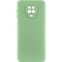 Чехол Silicone Cover Lakshmi Full Camera (AAA) для Xiaomi Redmi Note 9s / Note 9 Pro /Note 9 Pro Max – Мятный