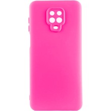 Чехол Silicone Cover Lakshmi Full Camera (AAA) для Xiaomi Redmi Note 9s / Note 9 Pro /Note 9 Pro Max – Розовый