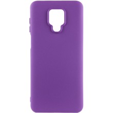 Чехол Silicone Cover Lakshmi (AA) для Xiaomi Redmi Note 9s / Note 9 Pro / Note 9 Pro Max – Фиолетовый