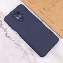 Чохол TPU GETMAN Liquid Silk Full Camera для Xiaomi Redmi Note 9s / Note 9 Pro / Note 9 Pro Max – Синій