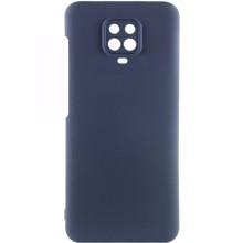Чохол Silicone Cover Lakshmi Full Camera (AAA) для Xiaomi Redmi Note 9s / Note 9 Pro /Note 9 Pro Max – Темно-синій