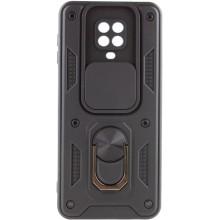 Ударостійкий чохол Camshield Serge Ring для Xiaomi Redmi Note 9s / Note 9 Pro / 9 Pro Max – Чорний