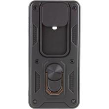 Ударостійкий чохол Camshield Serge Ring для Xiaomi Redmi Note 9s / Note 9 Pro / 9 Pro Max – Чорний