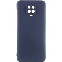 Чохол Silicone Cover Lakshmi Full Camera (AAA) для Xiaomi Redmi Note 9s / Note 9 Pro /Note 9 Pro Max – Темно-синій
