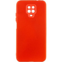 Чехол TPU GETMAN Liquid Silk Full Camera для Xiaomi Redmi Note 9s / Note 9 Pro / Note 9 Pro Max (Красный)