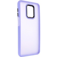 Чохол TPU+PC Lyon Frosted для Xiaomi Redmi Note 9s / Note 9 Pro / Note 9 Pro Max – Фіолетовий