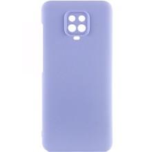 Чохол Silicone Cover Lakshmi Full Camera (AAA) для Xiaomi Redmi Note 9s / Note 9 Pro /Note 9 Pro Max – Бузковий