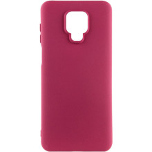 Чехол Silicone Cover Lakshmi (AA) для Xiaomi Redmi Note 9s / Note 9 Pro / Note 9 Pro Max (Бордовый)