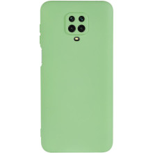 Чохол TPU GETMAN Liquid Silk Full Camera для Xiaomi Redmi Note 9s / Note 9 Pro / Note 9 Pro Max – Зелений
