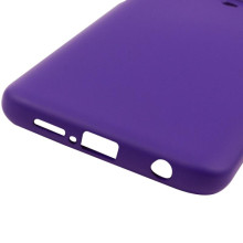 Чехол TPU GETMAN Liquid Silk Full Camera для Xiaomi Redmi Note 9s / Note 9 Pro / Note 9 Pro Max – Фиолетовый