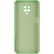 Чехол TPU GETMAN Liquid Silk Full Camera для Xiaomi Redmi Note 9s / Note 9 Pro / Note 9 Pro Max – Зеленый