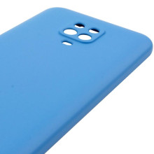 Чохол TPU GETMAN Liquid Silk Full Camera для Xiaomi Redmi Note 9s / Note 9 Pro / Note 9 Pro Max – Блакитний
