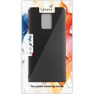 Чехол Silicone Cover Ummi Lakshmi (AA) для Xiaomi Redmi Note 9s / Note 9 Pro / Note 9 Pro Max – Черный