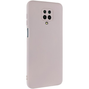 Чехол TPU GETMAN Liquid Silk Full Camera для Xiaomi Redmi Note 9s / Note 9 Pro / Note 9 Pro Max – Серый