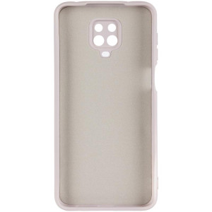 Чехол TPU GETMAN Liquid Silk Full Camera для Xiaomi Redmi Note 9s / Note 9 Pro / Note 9 Pro Max – Серый