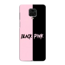 Чехлы с картинкой для Xiaomi Redmi Note 9 Pro (BLACK PINK)