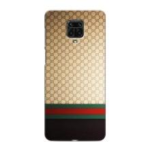Чохли  GUCCI для Шяомі Рідмі Ноут 9 Про (AlphaPrint) (Гуччі Фон)