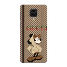 Чохли  GUCCI для Шяомі Рідмі Ноут 9 Про (AlphaPrint) (Mickey GUCCI)