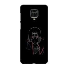 Чехлы на тему: Итачи Учиха для Xiaomi Redmi Note 9 Pro (AlphaPrint)