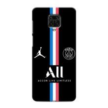Чохли PSG для Xiaomi Redmi Note 9 Pro (AlphaPrint) (футболка ПСЖ)
