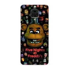 Чехлы Пять ночей с Фредди для Редми Нот 9 про – Freddy