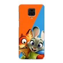 Чохли ЗООТРОПОЛІС для Xiaomi Redmi Note 9 Pro (Нік і Хопс)