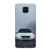 Чехол BMW для Сяоми Редми Ноут 9 Про – БМВ в тумане