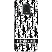 Чехол (Dior, Prada, YSL, Chanel) для Xiaomi Redmi Note 9 Pro (Christian Dior)
