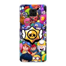 Чехол для Xiaomi Redmi Note 9 Pro Бравл Старс (VPrint)