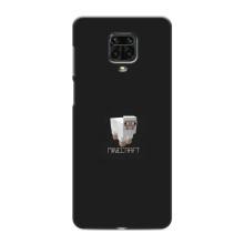 Чохол Майнкрафт на Xiaomi Redmi Note 9 Pro (AlphaPrint) Minecraft (Овечка Майнкрафт)