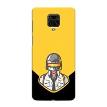Чеjхол PUBG для Шяомі Рідмі Ноут 9 Про (AlphaPrint) – Пабг в шоломі
