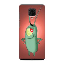 Чохол з картинкою "Одноокий Планктон" на Xiaomi Redmi Note 9 Pro (Стильний Планктон)