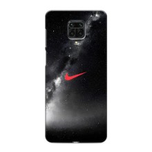 Чехол для Xiaomi Redmi Note 9 Pro - с принтом Найк (AlphaPrint) – Найк красный