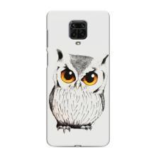 Чохол з пташками на Xiaomi Redmi Note 9 Pro (VPrint) (Мила Сова)