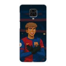 Чехол с футболистом Ламин Ямаль Xiaomi Redmi Note 9 Pro – Футболист Ямал