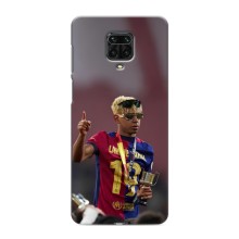 Чехол с футболистом Ламин Ямаль Xiaomi Redmi Note 9 Pro