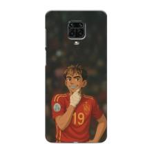 Чехол с футболистом Ламин Ямаль Xiaomi Redmi Note 9 Pro – Ямаль аниме
