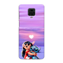 Чехол с рисунком Стич для Xiaomi Redmi Note 9 Pro – Стич и Лило