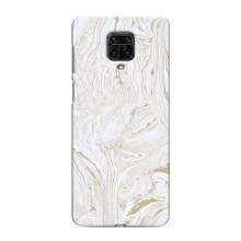 Мраморний чехол на Xiaomi Redmi Note 9 Pro (VPrint) (Білий мрамор)