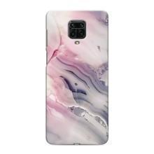 Мраморний чехол на Xiaomi Redmi Note 9 Pro (VPrint) (Пурпурний Мрамор)