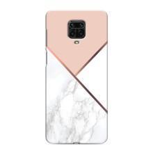 Мраморний чехол на Xiaomi Redmi Note 9 Pro (VPrint) (Тройний мрамор)