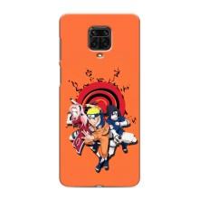 Naruto Anime Чехлы для Сяоми Редми Ноут 9 Про (AlphaPrint)