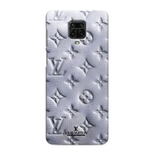 Текстурний Чохол Louis Vuitton для Редмі Нот 9 про (Білий ЛВ)