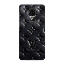 Текстурний Чохол Louis Vuitton для Редмі Нот 9 про (Чорний ЛВ)